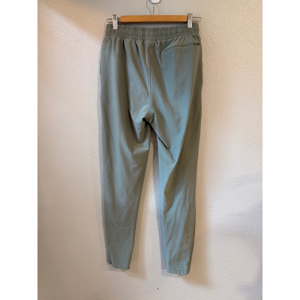 Beyond Yoga Pants Joggers Men Sm Sage Green Elastic Waist Tapered Active Pants - Picture 2 of 5